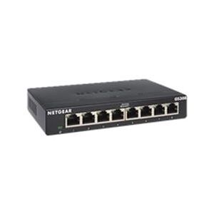 NETGEAR 5-Port GS308 Gigabit Ethernet Unmanaged  Network Switch (GS308-300UKS)