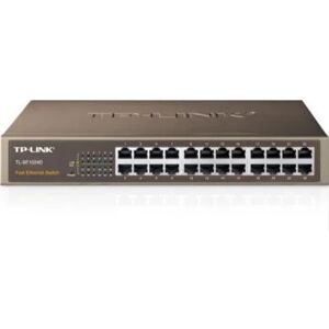 TP-LINK TL-SF1024D 24-port 10/100 Rackmount Unamanged Switch