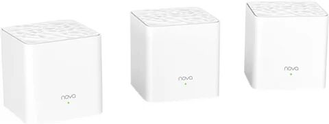 Refurbished: Tenda Nova MW3-3 Whole Home Mesh Wi-Fi (3 Pack), A