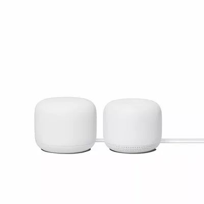 Google Nest WiFi Router Snow + Point, White