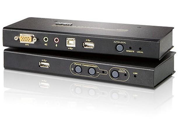 Aten Estensore KVM USB VGA con Audio e Memoria Flash, fino 250m,...