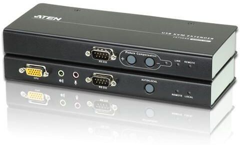 Aten Estensore KVM USB VGA  con audio e RS-232 200m, CE750A