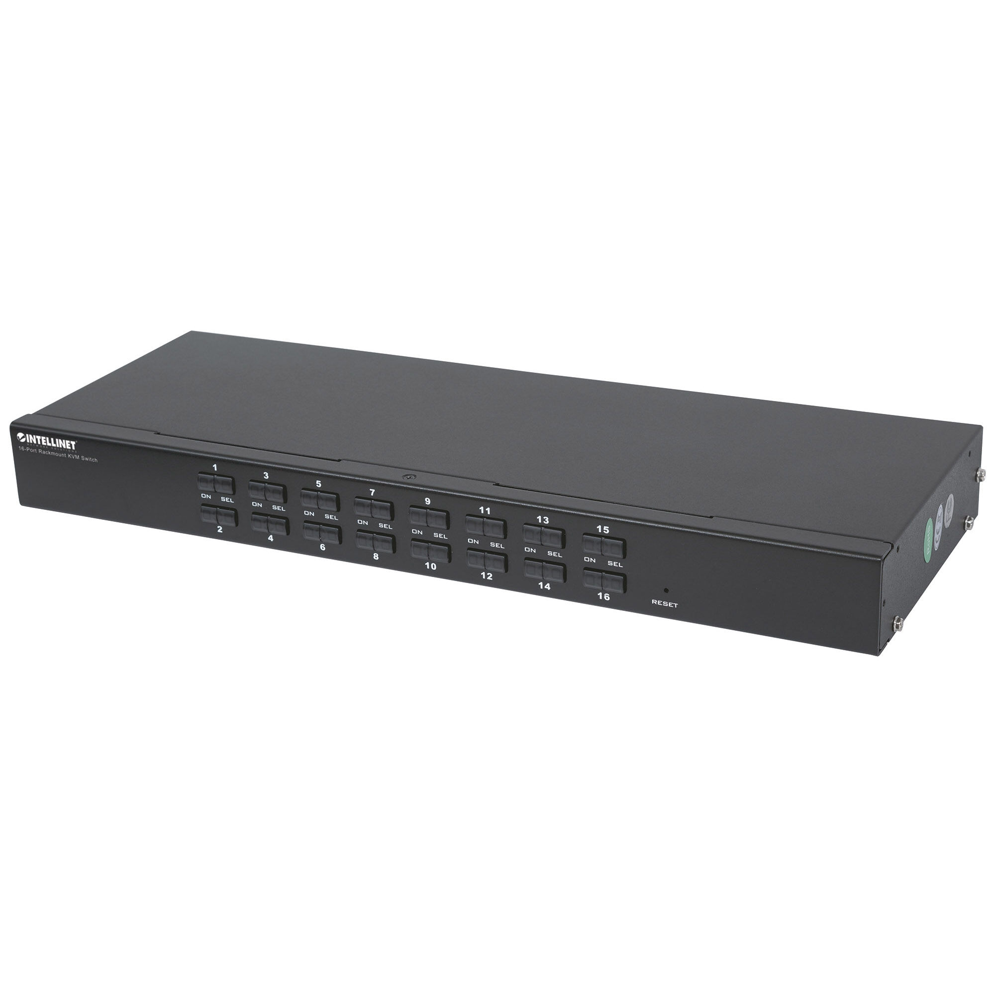 Intellinet KVM Switch 16 porte combo USB + PS/2, OSD