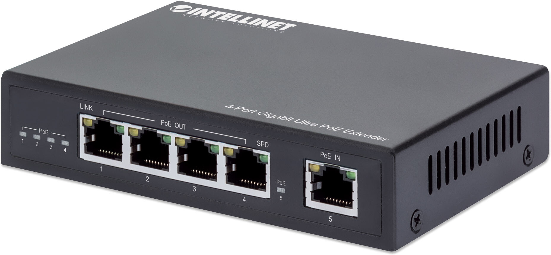 Intellinet Ultra PoE Extender Gigabit 4 porte