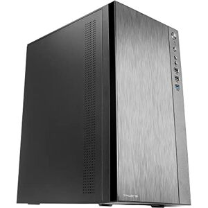 TACENS ANIMA ACX500, Micro ATX PC Gehäuse, 12cm Lüfter, 500W Netzteil, USB 3.0, Schwarz, Compact