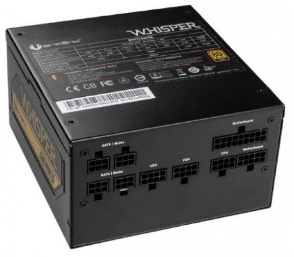 BitFenix Whisper M 80 Plus Gold Netzteil modular - 550 Watt