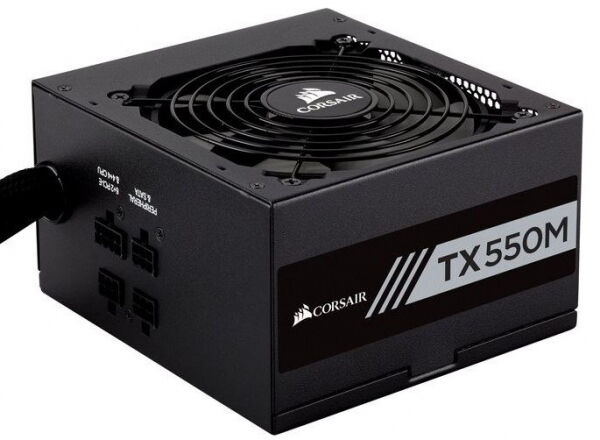 Corsair TX550 80+ Gold Semi-Modular Netzteil - 550 Watt