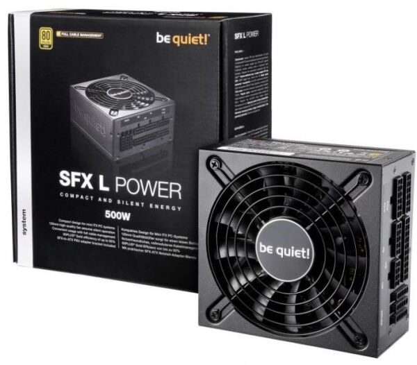 Be Quiet SFX-L Power 80+ Gold Netzteil - 500 Watt