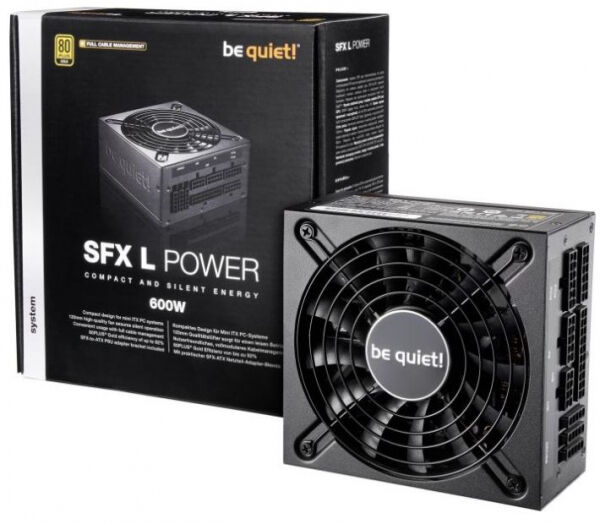 Be Quiet SFX-L Power 80+ Gold Netzteil - 600 Watt