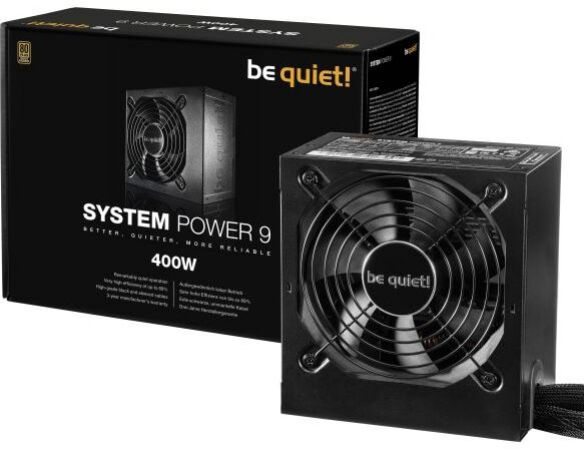 Be Quiet System Power 9 80 Plus Bronze Netzteil - 400 Watt