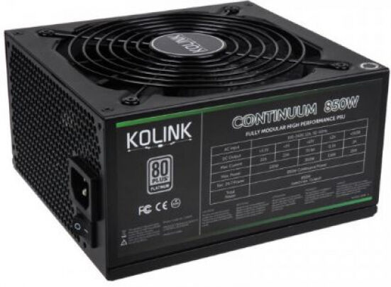 Kolink Continuum 80 Plus Platinum Netzteil modular - 850 Watt