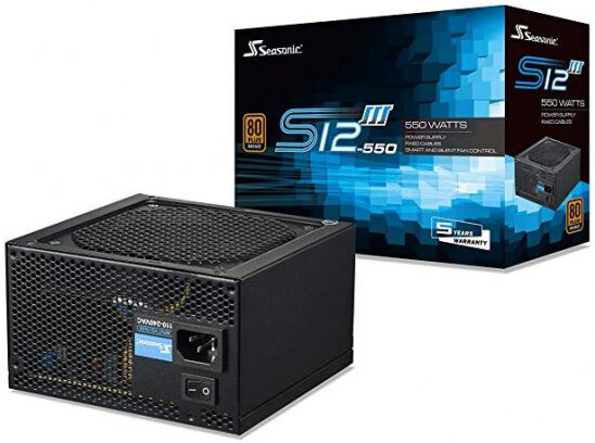 Seasonic S12III-550 80+ Bronze - 550 Watt Netzteil