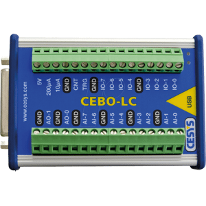 CESYS GMBH CEBO LC - USB-Messlabor CEBO LC®, 16-Bit, USB