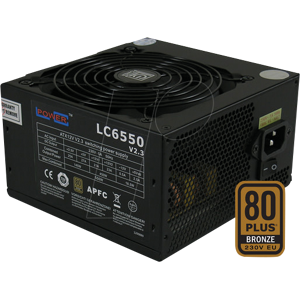 LC6550 V2.3 - LC Power LC6550 V2.3, 550 W, bronze