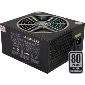 LC6560GP3 V2.3 - LC Power LC6560GP3 V2.3, 560 W, silber