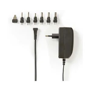 Nedis Universal-Netzteil - 24 W - 9 - 24 V DC - 1.80 m - 1.0 A - 1.5 A A - 6 plug(s) - Schwarz Nedis