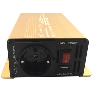 SOLARTRONICS Spannungswandler np 12V 300 Watt Power usb 2.1A reiner sinus Gold Edition