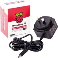 Raspberry RPI PS 15W BK AU - Raspberry Pi - Netzteil, 5,1 V, 3,0 A, USB Type-C, AU-Stecker, s