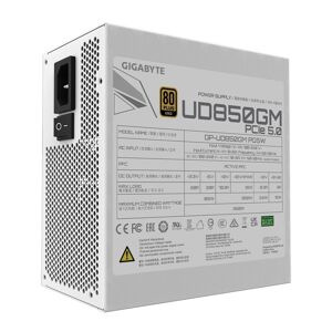 Gigabyte GP-UD850GM PG5W 850W 80+ Guld strømforsyning