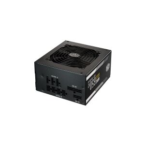 Cooler Master MWE Gold V2 650 - Strømforsyning (intern) - ATX12V / EPS12V - 80 PLUS Gold - AC 100-240 V - 650 Watt - aktiv PFC - Europa