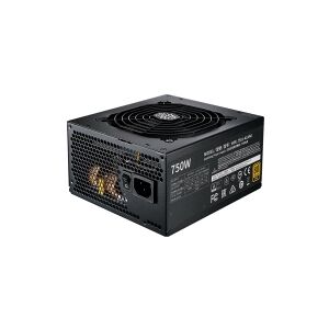 Cooler Master MWE Gold V2 750 - Strømforsyning (intern) - ATX12V / EPS12V - 80 PLUS Gold - AC 100-240 V - 750 Watt - aktiv PFC - Europa