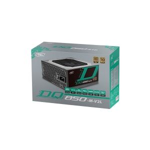 Deepcool DQ DQ850-M-V2L - Strømforsyning (intern) - ATX12V 2.4/ EPS12V - 80 PLUS Gold - AC 100-240 V - 850 Watt - aktiv PFC