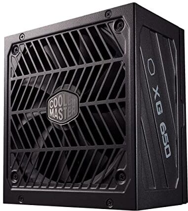 Cooler Master XG 650 Platinum Fuente de Alimentación (UE) 80 Plus Platinum (Eficiencia +92%) 650W, Totalmente Modular, Condensadores 100% Japoneses, Ventilador FDB de 135mm 10 Años de Garantía