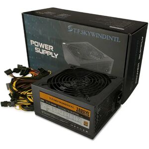 T.F.SKYWINDINTL T.F SKYWINDINTL-Alimentation Électrique Jas480 PSU Asic Bitcoin Miner  1800W  Atx Pico PSU Mining