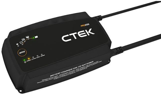 CTEK Chargeur de batterie mxs25 PRO25S 12V 25A pour batterie de 40-500ah 40-194