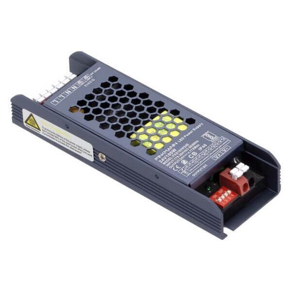 leddiretto alimentatore finkmann 100w 24v ip40 con dimmer integrato