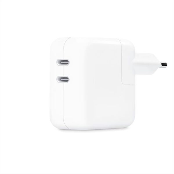 apple alimentatore da 35w a doppia porta usb-c