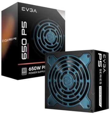 EVGA SuperNOVA 650 P5 alimentatore per computer 650 W 24-pin ATX ATX Nero (220-P5-0650-X2)