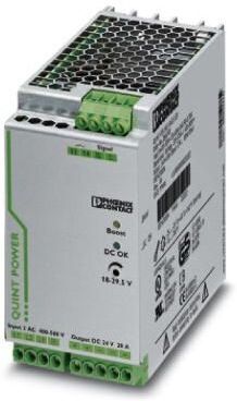 Phoenix Contact QUINT-PS/3AC/24DC/20 alimentatore per computer 480 W Verde, Grigio (2866792)