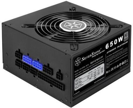 Silverstone SST-ST65F-PT alimentatore per computer 650 W 20+4 pin ATX ATX Nero (SST-ST65F-PT)