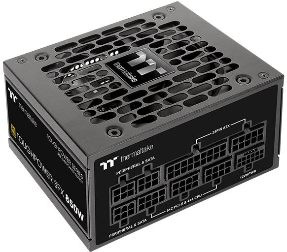 Thermaltake SFX-850AH8FKG alimentatore per computer 850 W 24-pin ATX Nero [PS-STP-0850FNFAGE-1]