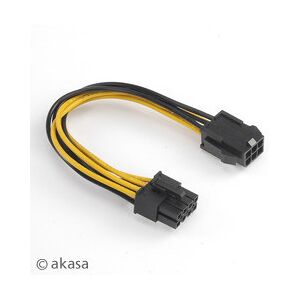 Akasa Ak-Cb051 6-Pin Pcie Till 8-Pin Atx12v - Adapter