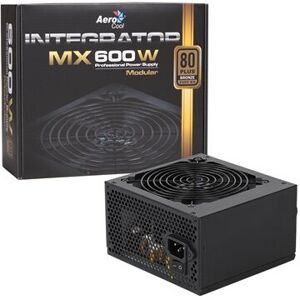 Aerocool Integrator MX Series 600W 120mm Thermal Control Silent Fan 80 PLUS Silv