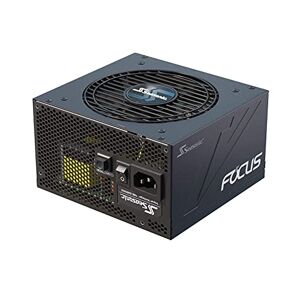 Seasonic Focus GX 750W Power Supply, Full Modular, 80 Plus Gold, 90% Efficiency, Cable-Free Connection, Hybrid Silent Fan Control, 10 Years Warranty, Power and Performance Black