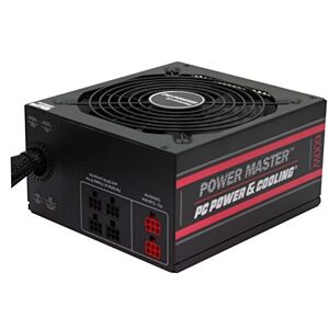 PC Power & Cooling Power Master Series 600 Watt, 80 Plus Bronze, Semi-Modular, Active PFC, Industrial Grade ATX PC Power Supply, 3 Year Warranty, FPS0600-A2S00