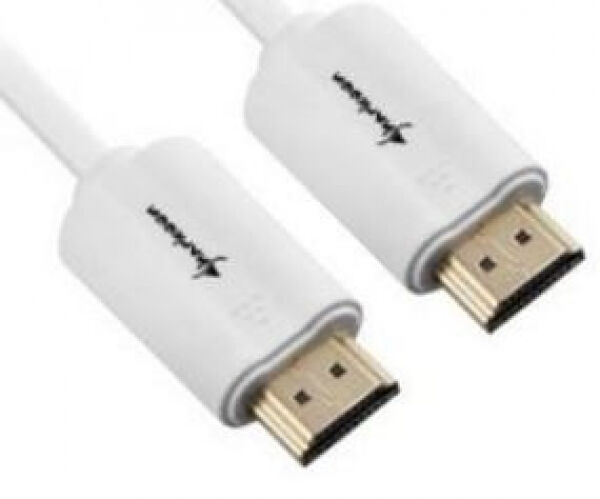 Sharkoon HDMI-Kabel v2.0 4K - 1m - Weiss