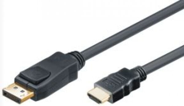 M-Cab Mcab Displayport v1.2 zu HDMI Kabel mit IC - Stecker/Stecker - 2m