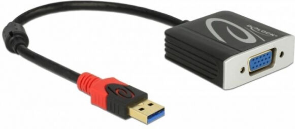 DeLock 62738 - Adapter USB 3.0 Typ-A Stecker > VGA Buchse