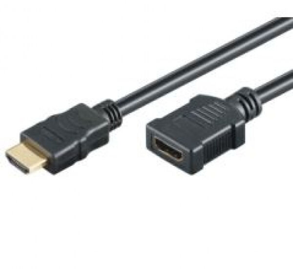 M-Cab Mcab 7200242 - HDMI Hi-Speed Verlängerungskabel mit Ethernet 4K/60Hz - 5.0m