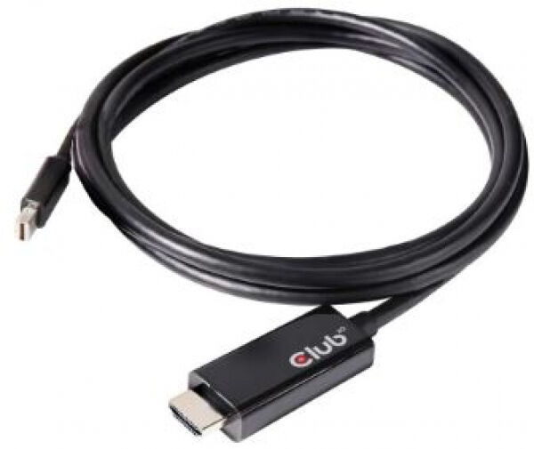 Club 3D CAC-1182 - Mini DisplayPort 1.4 Cable to HDMI 2.0b HDR Active Adapter Male/Male 2m