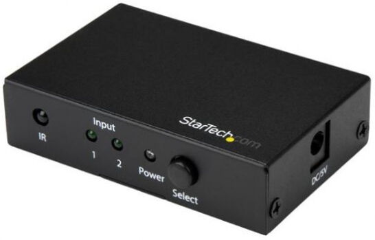 StarTech.com Startech VS221HD20 - 2 Port HDMI Switch - 4K 60Hz