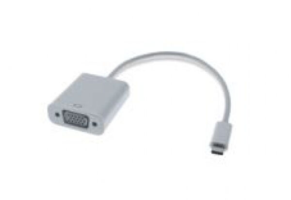 M-Cab 2200023 - USB-C 3.1 / VGA Adapterkabel St/Bu 1920x1200@60Hz - 0.2m