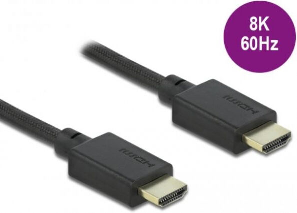 DeLock 85389 - High Speed HDMI Kabel 48 Gbps 8K 60 Hz - 2.5 m