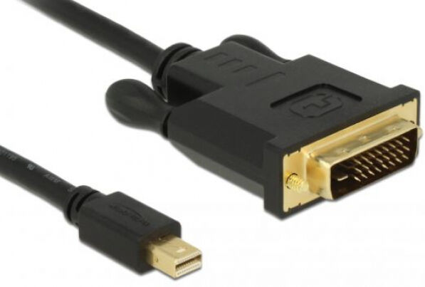 DeLock 83991 - Kabel mini DisplayPort 1.1 Stecker > DVI 24+1 Stecker - 5 m