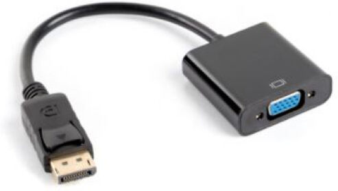 Lanberg AD-0021-BK - Displayport 1.1a auf VGA Adapter