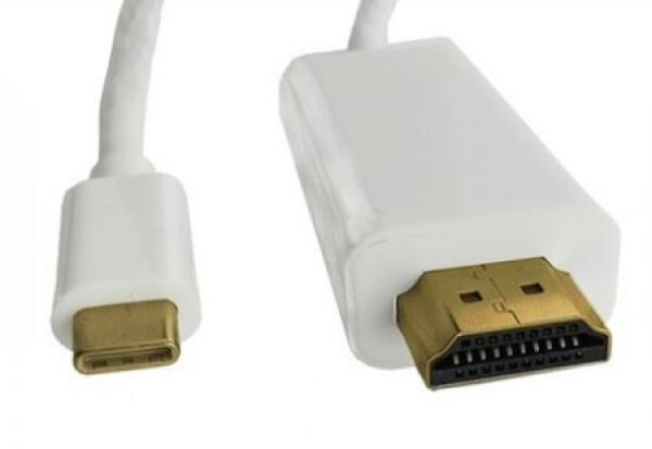 Qoltec 50414 - USB-C auf HDMI-Kabel - 1m